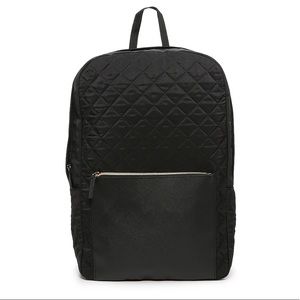NEW Quilted Black Backpack